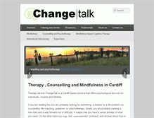 Tablet Screenshot of changetalk.co.uk